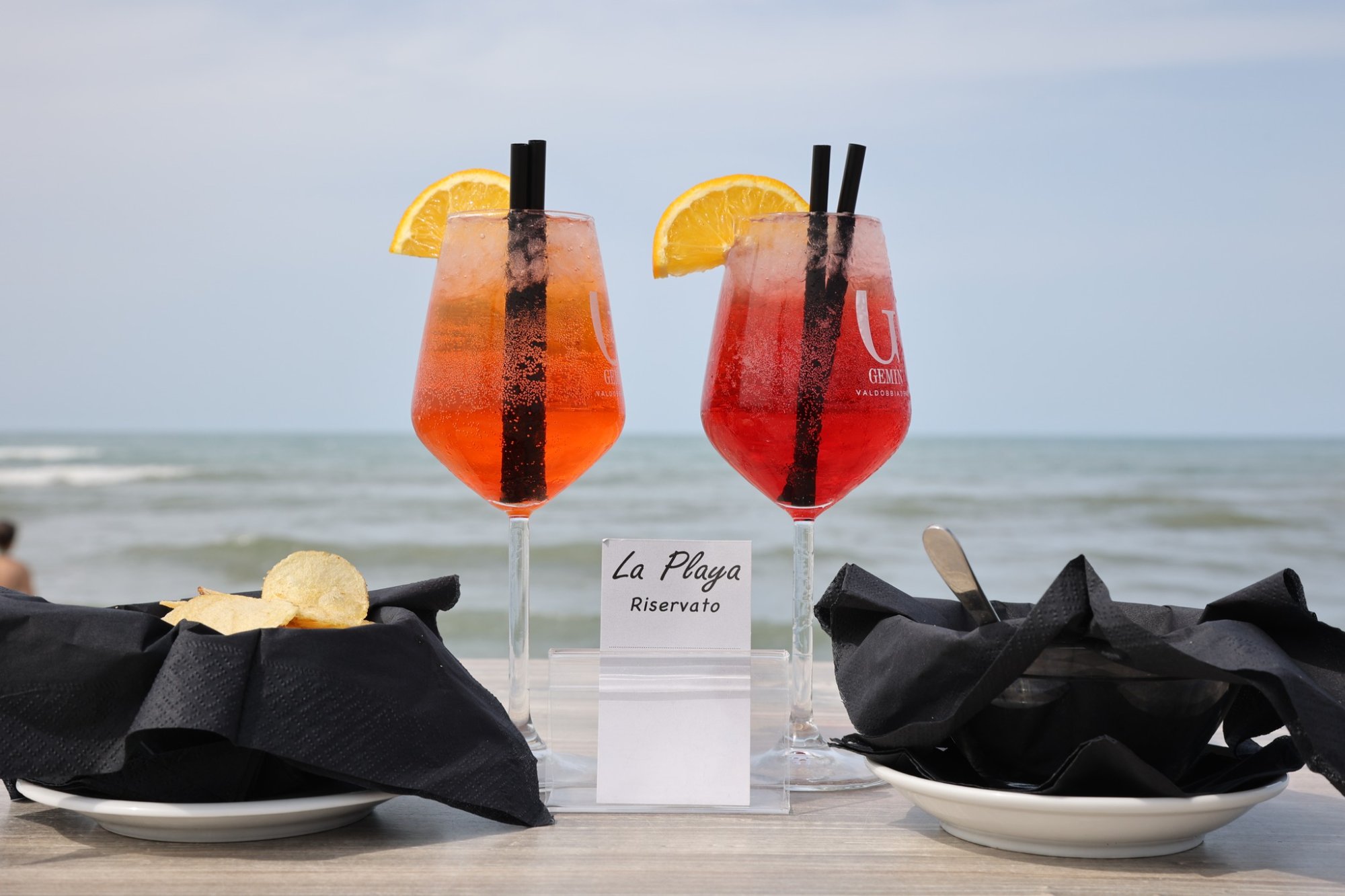 Aperitivo in riva al mare